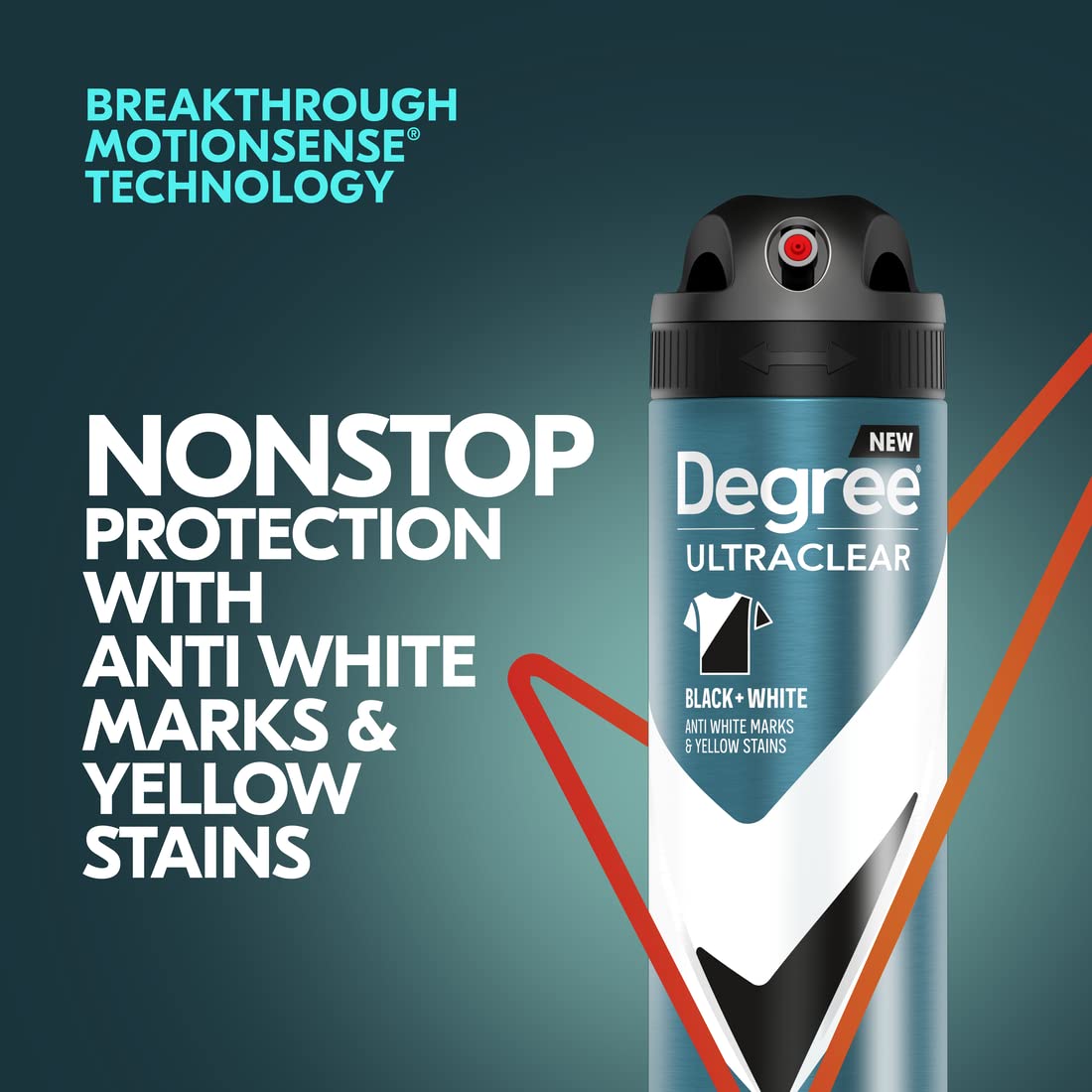 Degree Men Antiperspirant Deodorant Dry Spray Black + White 3 Count Protects from Deodorant Stains Antiperspirant for Men with MotionSense Technology 3.8 OZ - Image 7